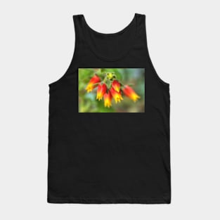 A Blooming Echeveria Tank Top